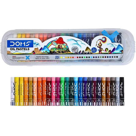 Doms Oil Pastel Colour - 25 Shades