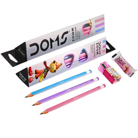 Doms Zoom Ultimate Dark Pencil - Pack of 10 Pencil