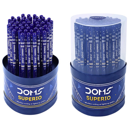 Doms Superio Super Dark Pencil - 50 Pcs Jar