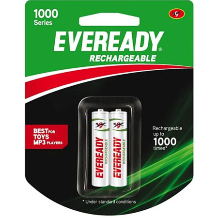 Eveready AAA600 Rechargeable Battery - 600 mah