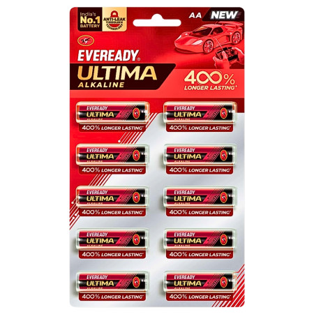 Eveready Ultima AA Alkaline Battery - 2015