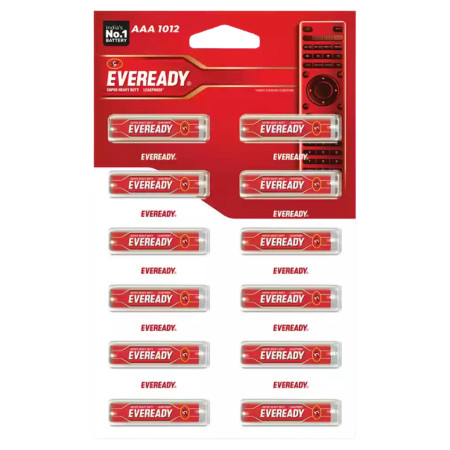 Eveready AAA Battery - (1012, Red)