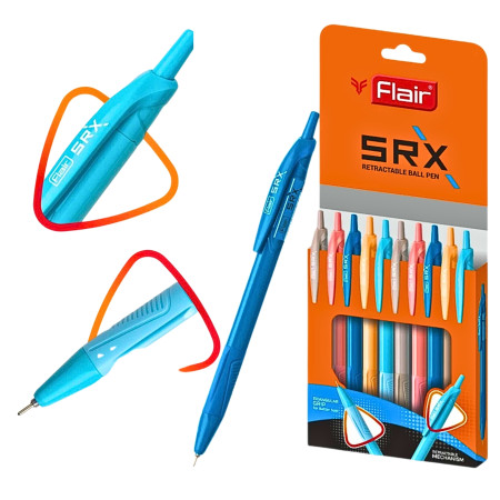 Flair SRX Rt Ball Pen - Blue