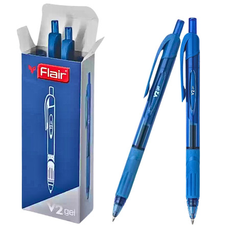 Flair V2 Gel Pen - Blue