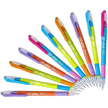 Flair Pop Gel Pen - Blue, MRP - Rs. 10