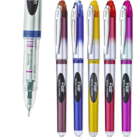 Flair Writo-meter Ball Pen - Black