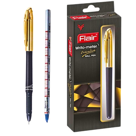 Flair Writo Meter Executive Ball Pen - Blue