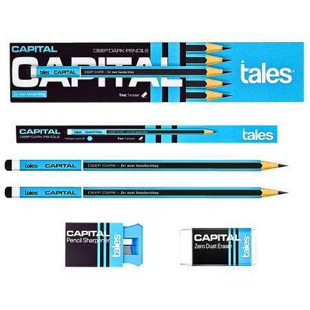 Tales Capital Deep Dark Pencil - Pack of 10 Pencils