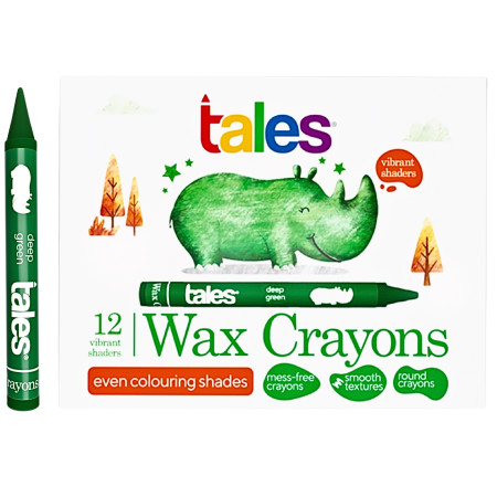 Tales Wax Crayons - 12 Shades