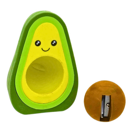 Avocado 2 in1 Pencil Sharpener / Eraser