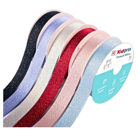 Sparkly Design Multicolour Premium Ribbons (9908)