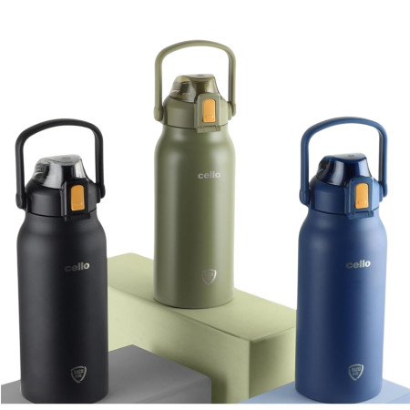 Cello Duro Accord 1500ml Stainless Steel Bottle