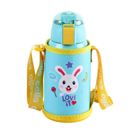 Cello Bunny 500 Kids Stainless Steel Bottle