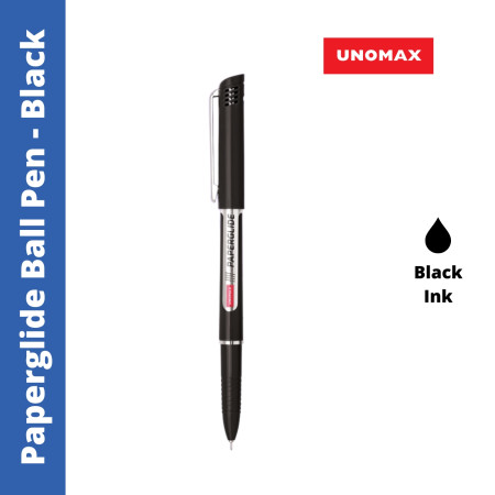 Unomax Paperglide Ball Pen Hanger - Black