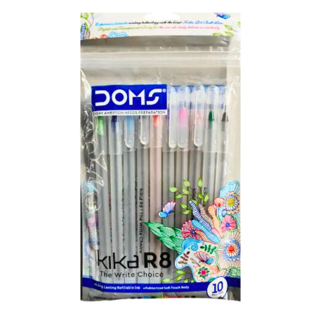 Doms Kika R8 Ball Pen - 10 Shades