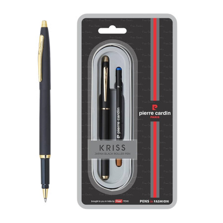 Pierre Cardin Kriss Japan Roller Ball Pen - Blue