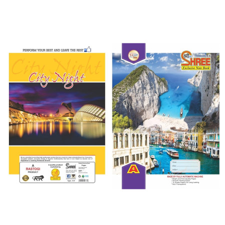 Shree A5 Notebook - 144 pages