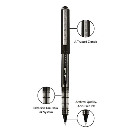 Oddy R3 Unique Roller Pen 0.5mm - Black
