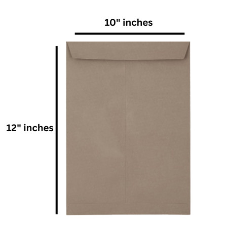 Taj Mahal Kraft Brown Envelope 341 - 12"X10" inches
