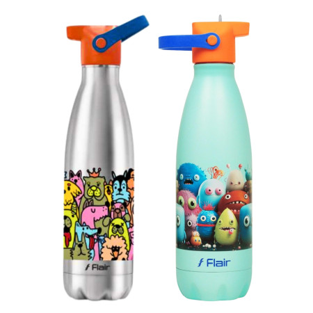 Flair Cola Crush Vacuum Insulated Stainless Steel Water Bottle - 500ml