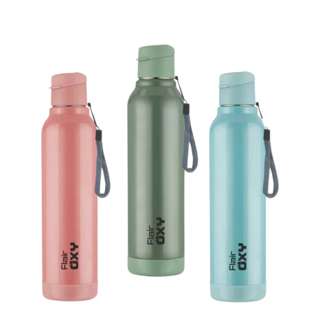 Flair Oxy PP Inner Insulated Water Bottle - 900ml