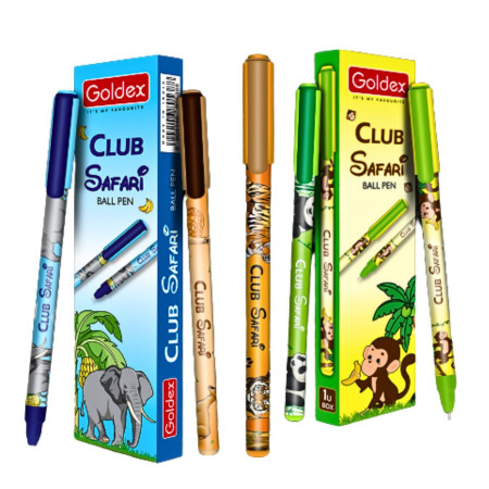 Goldex Club Safari Ball Pen - Blue