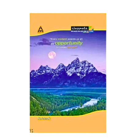 Classmate College Notebook Single Line, 300 Pages 27.2x16.7