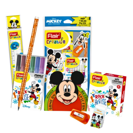 Flair Creative Disney Mickey and Friends Kit MRP 50/-