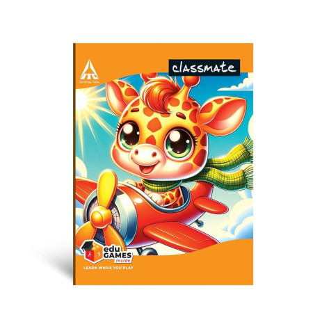 Classmate Notebook - 172 Pages, 19x15.5 cm