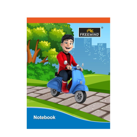 Freemind Notebook - 152 Pages, 24x18cm